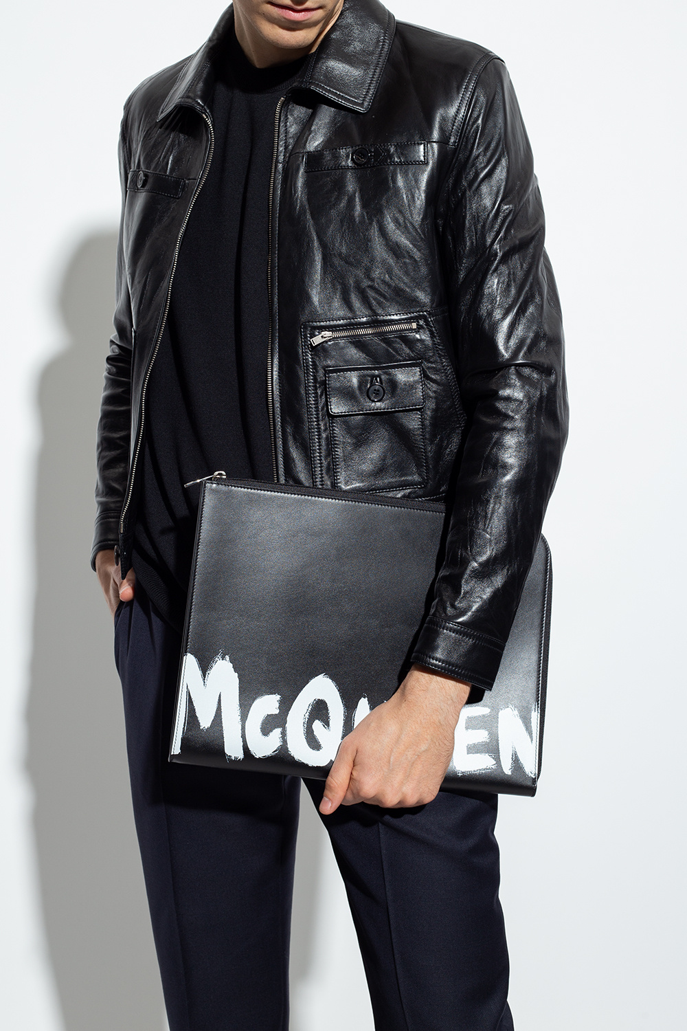 SchaferandweinerShops MH - Document holder Alexander McQueen